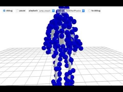 Kinect2 + ThreeJS - interactive fashion study - WIP #1