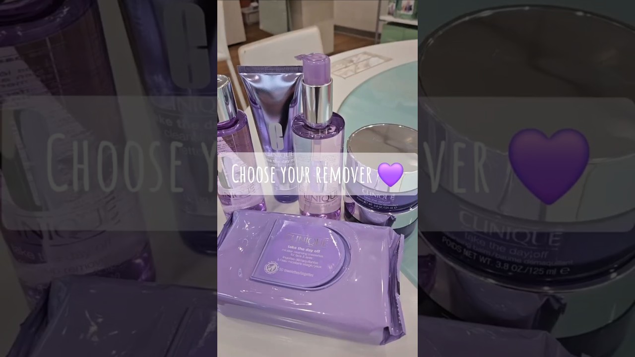 Take the Day Off with the #1 makeup removers 