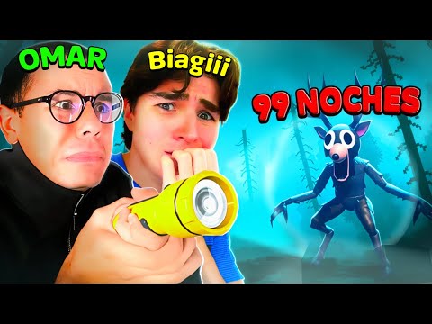 99 noches en el bosque? IMPOSIBLE SOBREVIVIR Ft.- @biagiii