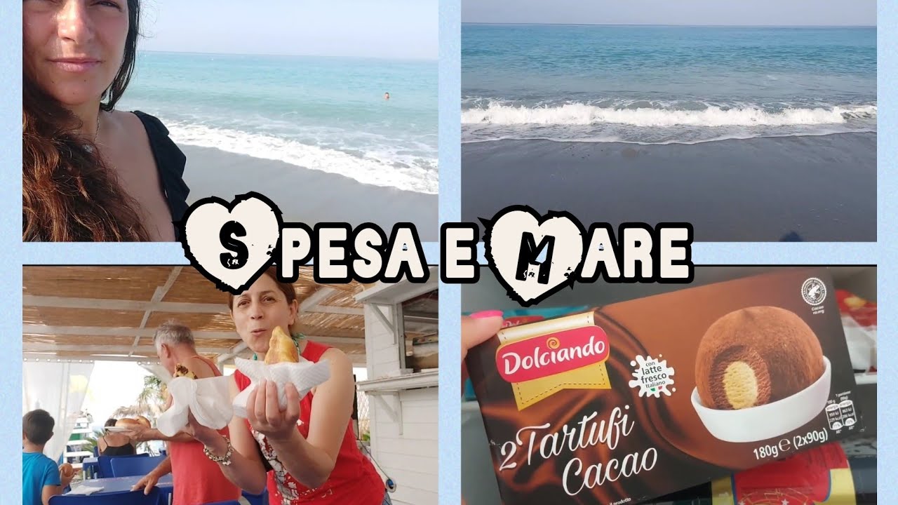 Mare profumo di mare🌞/Spesa in vacanza/summer vlog#3