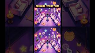 Can YOUR eyes spot all 5? 🎯 | Midnight VR Lounge with Floating Couches #shorts
