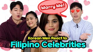 Koreans React to Filipino Female Celebrities | Andrea Brillantes, Sue Ramirez, Kim Chiu, Anne Curtis