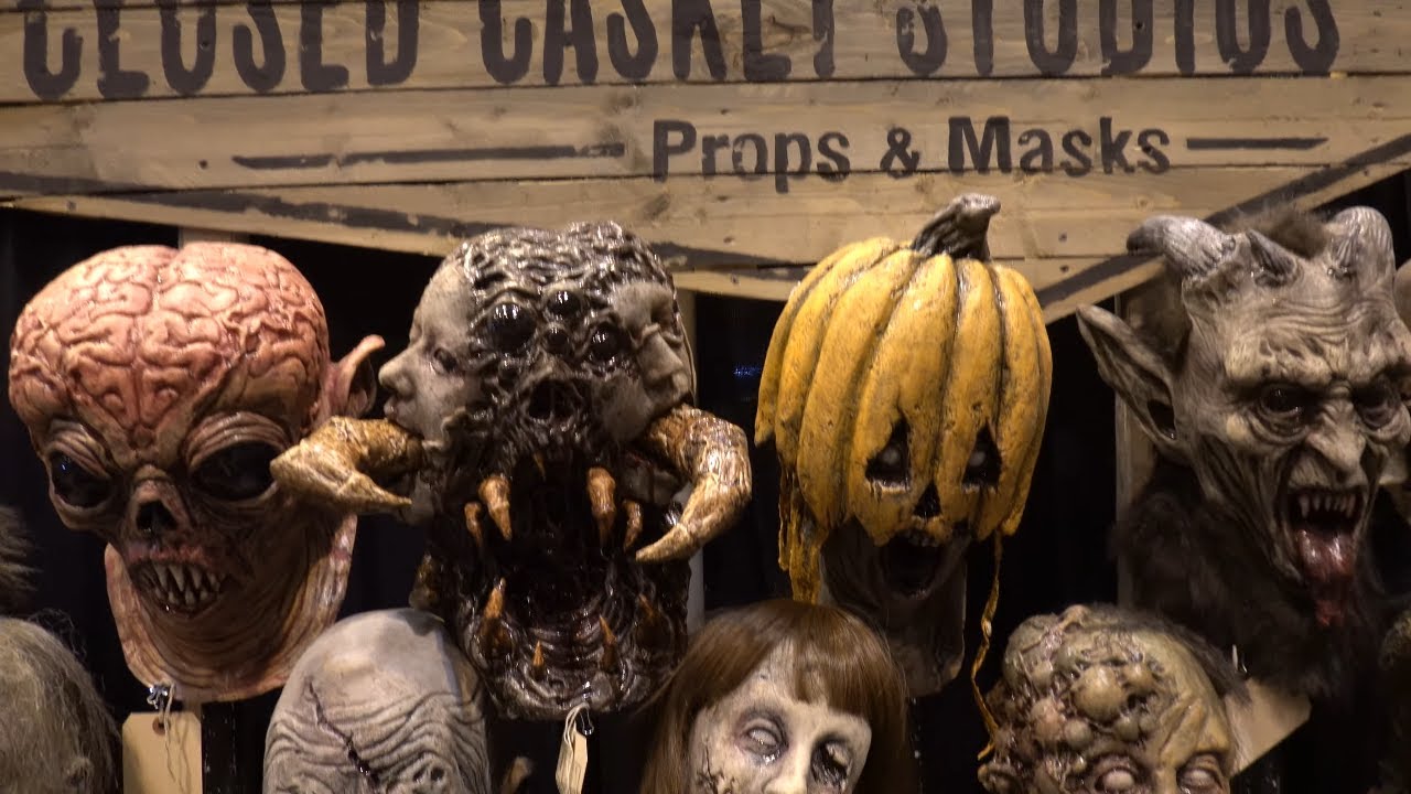 Closed Casket Studios Halloween | Horror Haunt Props and Masks! 2021