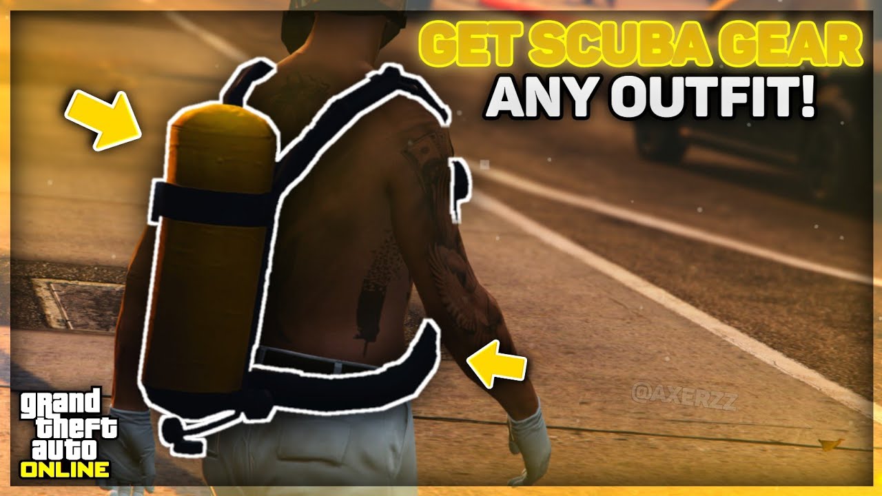 Gta 5 Online Klamotten Kaufen Geht Nicht How To Get SCUBA GEAR On ANY OUTFIT In GTA 5 Online!! (NO TRANSFER OR