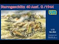 Lets unbox unimodel sturmgeschutz 40 ausf g1944 172 scale stuglife unimodel ukraine