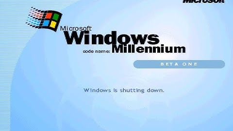 Microsoft Windows Millennium Beta 1 Build 2394