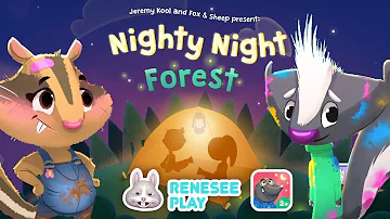 Say Goodnight To Animal Friends in Nighty Night Forest