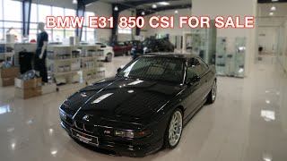 BMW E31 850 CSI V12 FOR SALE  - probably the most beautiful BMW 850CSI in the world!