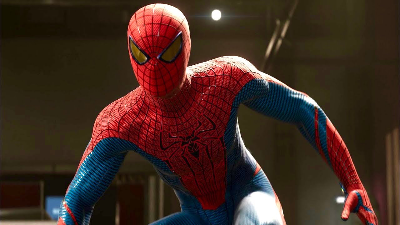Andrew Garfield TASM Suit COMBAT GAMEPLAY - Marvel's Spider-Man PS5 -  YouTube