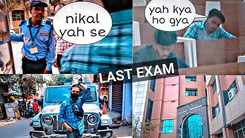 LAST EXAM|| Deen Dayal Upadhyay College|| DELHI UNIVERSITY