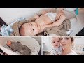 REALISTIC 2 MONTH OLD ALL NIGHT ROUTINE | SOLO MOM