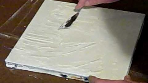 Acrylic & Mixed Media - Part 1 of 3. how-to tutorial by Caroline Jernigan