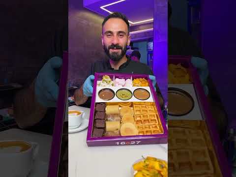 صندوق الحلو السوري اللي هيفجرك سعادة مطعم اهل الكرم كريب وافل براونيز