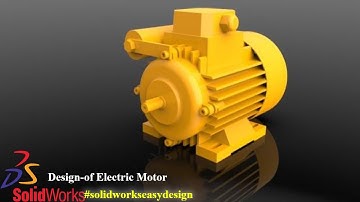 Solidworks Tutorial # 134 Sketch Motor in Solidworks  by Solidworks Easy Design