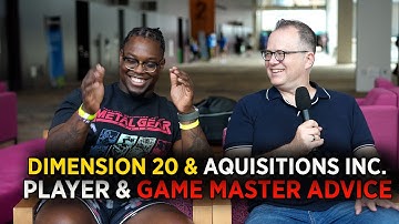 D&D Tips | Ify Nwadiwe & Jeremy Crawford Interview | Dimension 20, Critical Role, Acquisitions Inc.