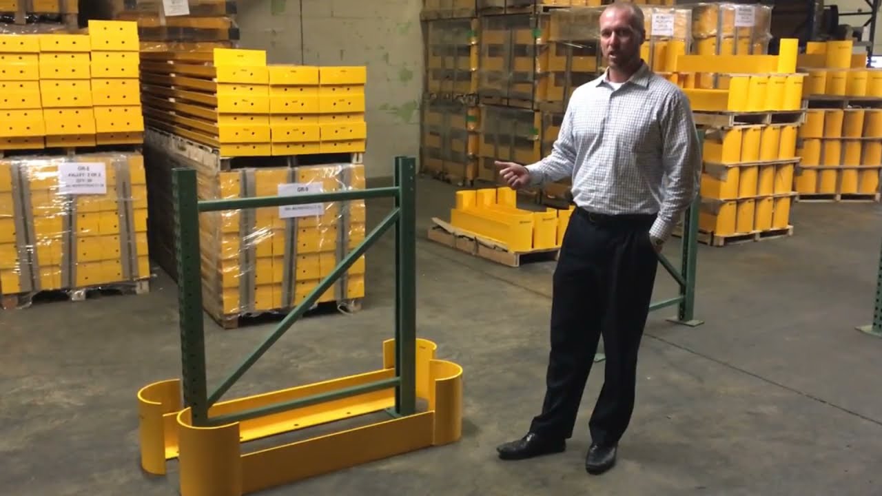 Handle-It | Double-ended rack guards and single rows of seismic racking