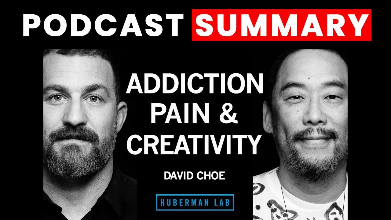 Transform Pain & Trauma Into Creative Expression | David Choe | Huberman Lab