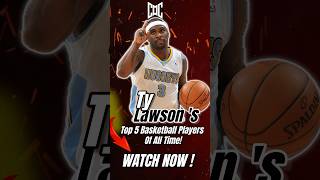 Ty Lawson’s Top 5 Basketball Players Of All Time! #nba #top5 #basketball #subscribe #podcast #viral
