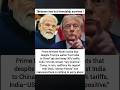 Modi Says India-US Ties ‘Very Positive’ Despite Trump’s Tariffs