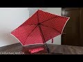 超おススメの折りたたみ傘【Knirpsクニルプス】を広げるだけの動画