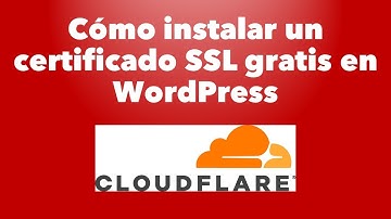 WordPress 👉certificado ssl GRATUITO con cloudflare