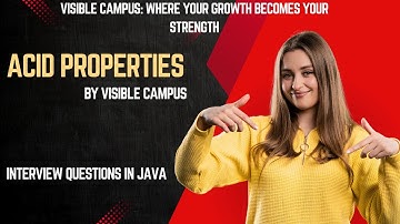 ACID Properties in DBMS Explained with Real-Time Examples | Database Interview Questions