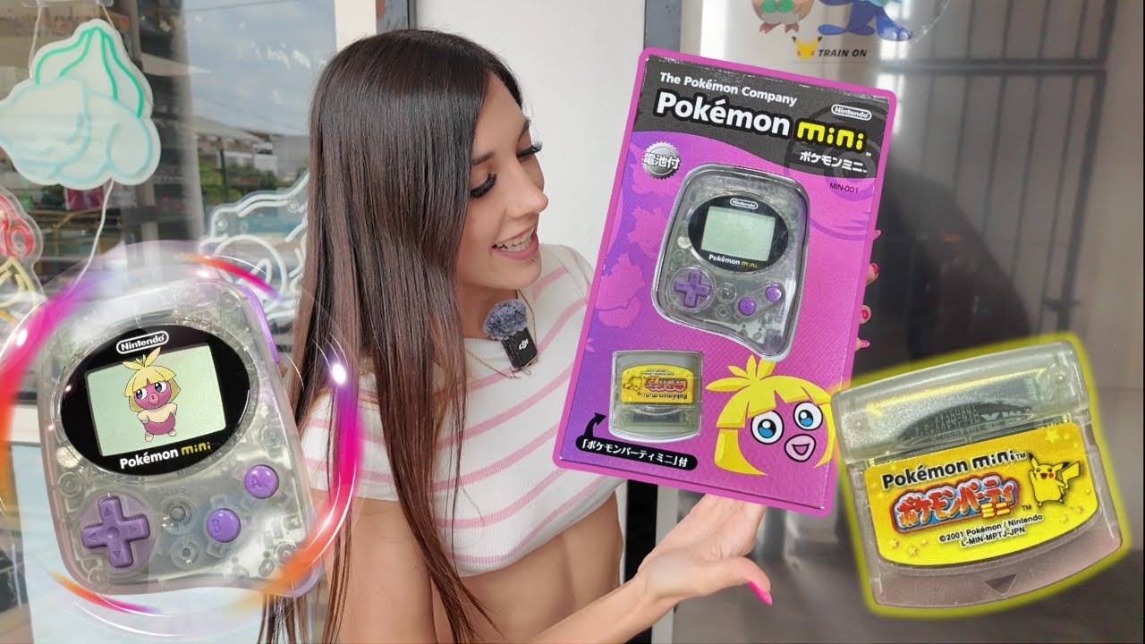 Pokémon Mini la consola MÁS PEQUEÑA DEL MUNDO - YouTube