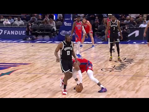 James Harden retires mid game 🤦‍♂️ Nets vs Pistons