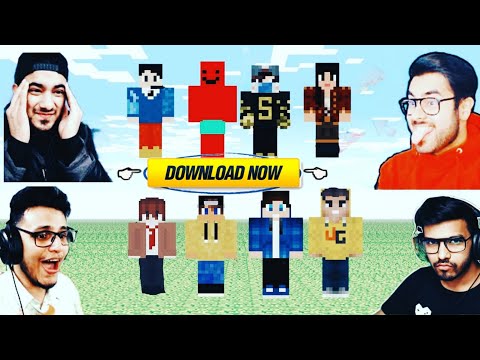 minecraft youtuber skin faces