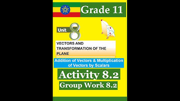 Mathematics Grade 11 Unit 8 Activity 8.2 and Group work 8.2@mathT_21​