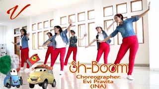 Sh-Boom Linedance, Choreographer Evi Pravita (INA). #bandunghits #V_Liners #dance #linedance