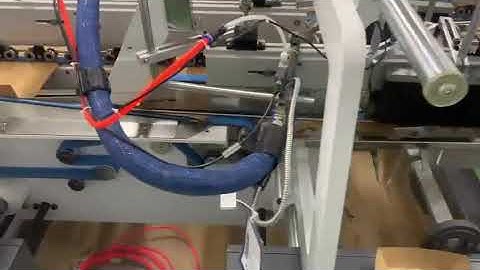 GS Automatic High Speed 4 and 6 corner Folder Gluer  video 1
