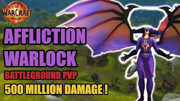 Affliction Warlock AB Battleground PvP "Destruction" - WoW War Within