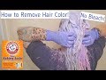 Removing Hair Color with NO Bleach in 1 Treatment!