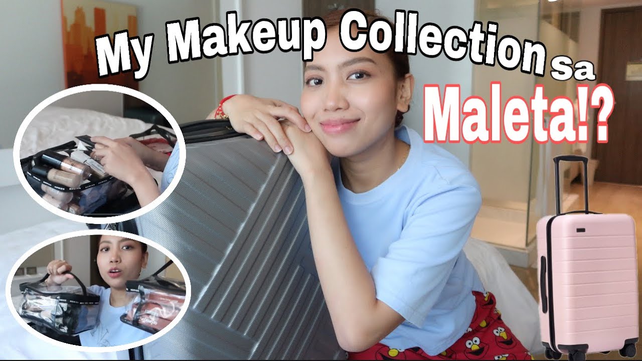 What’s in my Makeup Suitcase? | MY MAKEUP COLLECTION | Belle Merto