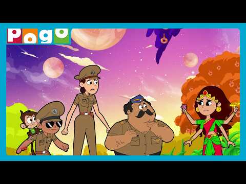 Cosmic Jungle Mein Phanse Little Singham & Shakti!🫨| 10 Days, 10 Villains⚔️| Navratri Special🤩