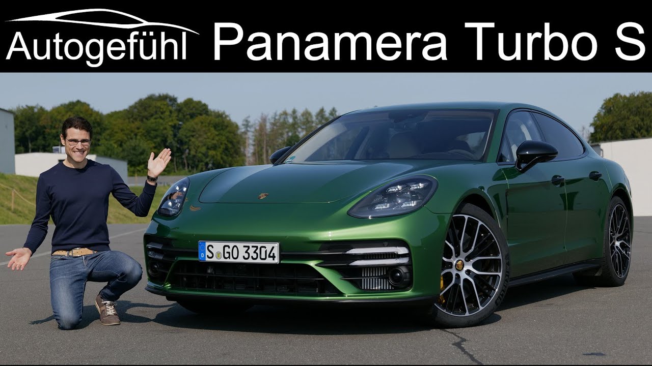 Porsche Panamera Turbo S FULL REVIEW with racetrack Panamera Facelift 2021 - Autogefühl