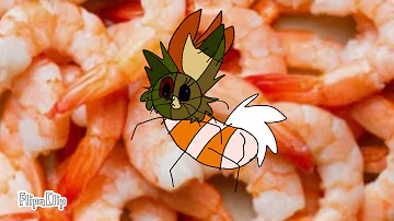🍤🦐 How many shrimps do you have to eat? meme //Burnt Killer Rabbit//🦐🍤