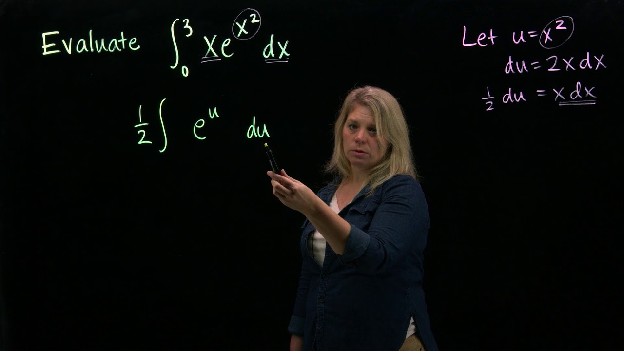 Definite Integral with U-Substitution - YouTube