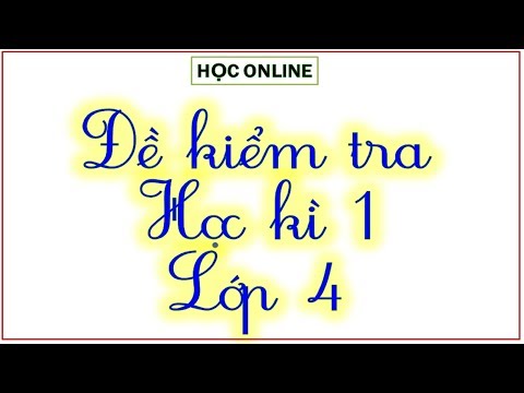 Video: Học sinh lớp 4 làm bài kiểm tra Staar nào?