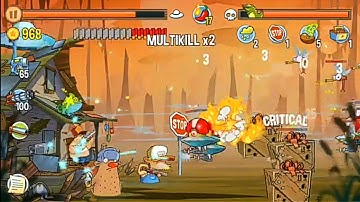 Swamp Attack - Hard Mode. Episode 4. Level 20 Gameplay Android walkthrough