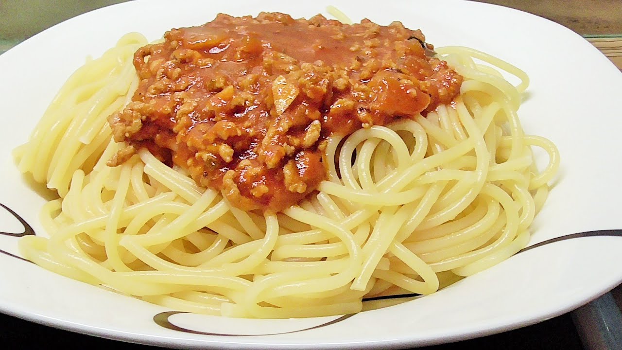Spagetti z sosem bolonskim /Kasia ze slaska gotuje