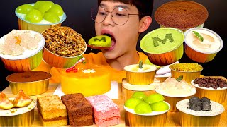 ASMR 9가지 티라미수🥮 망고무스 커피 초코 딸기빵 먹방~!! Nine Kinds of Tiramisu Mango Moose Coffee Choco Bread MuKBang~!