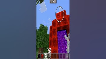 How to build Spider man Portal in Craftsman !!! #shorts