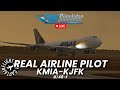 747 Trip Around the Country Part 3 - VATSIM - Miami to JFK - Atlas Ops - Real Airline Pilot