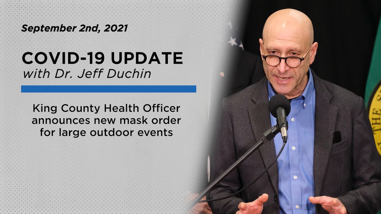 Masks will be required at large, outdoor events in King County - YouTube