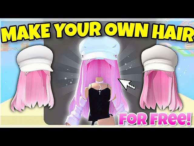 HOW TO MAKE YOUR OWN *FREE* HAIR ON ROBLOX! (2023) 