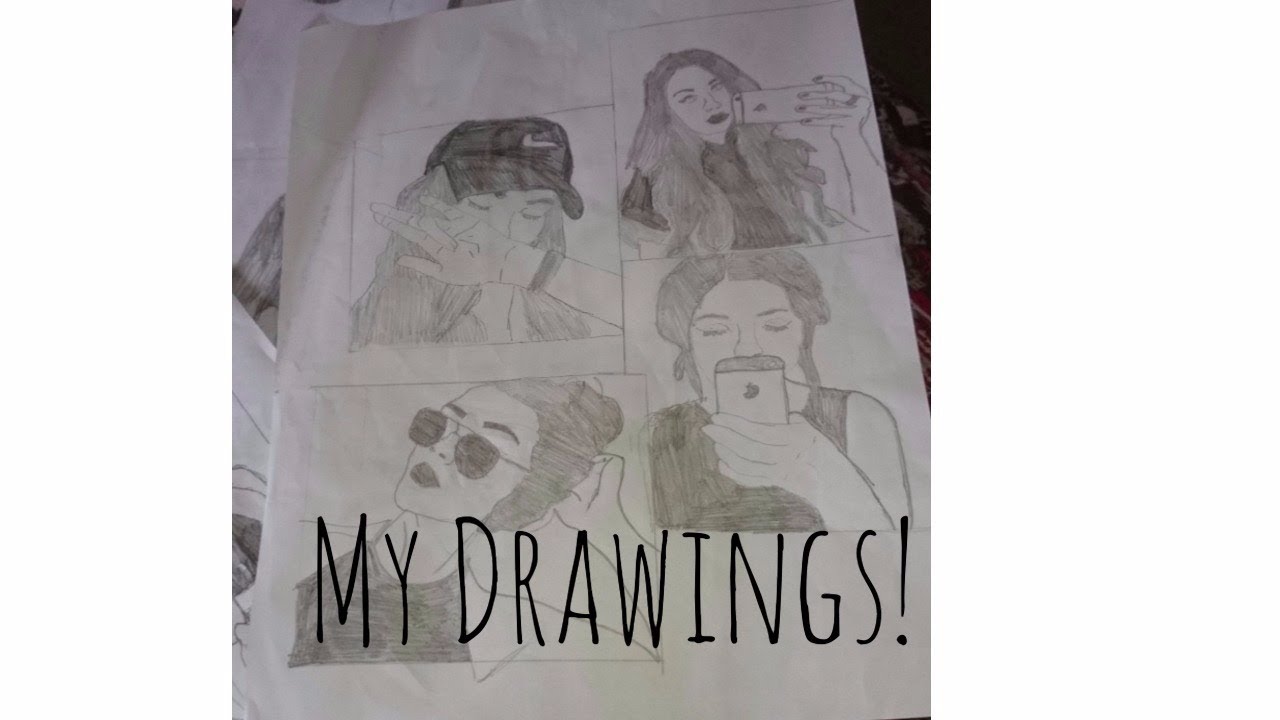 Here are some of my drawings! - Lots to do! - YouTube