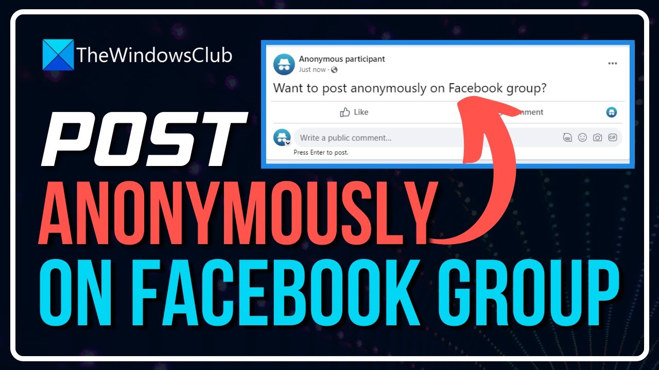 How to Post Anonymously on Facebook? (On All Devices)