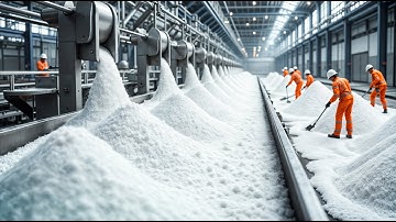 How Sugar Is Made - Massive Billion Tons of Sugar Processing In Factory